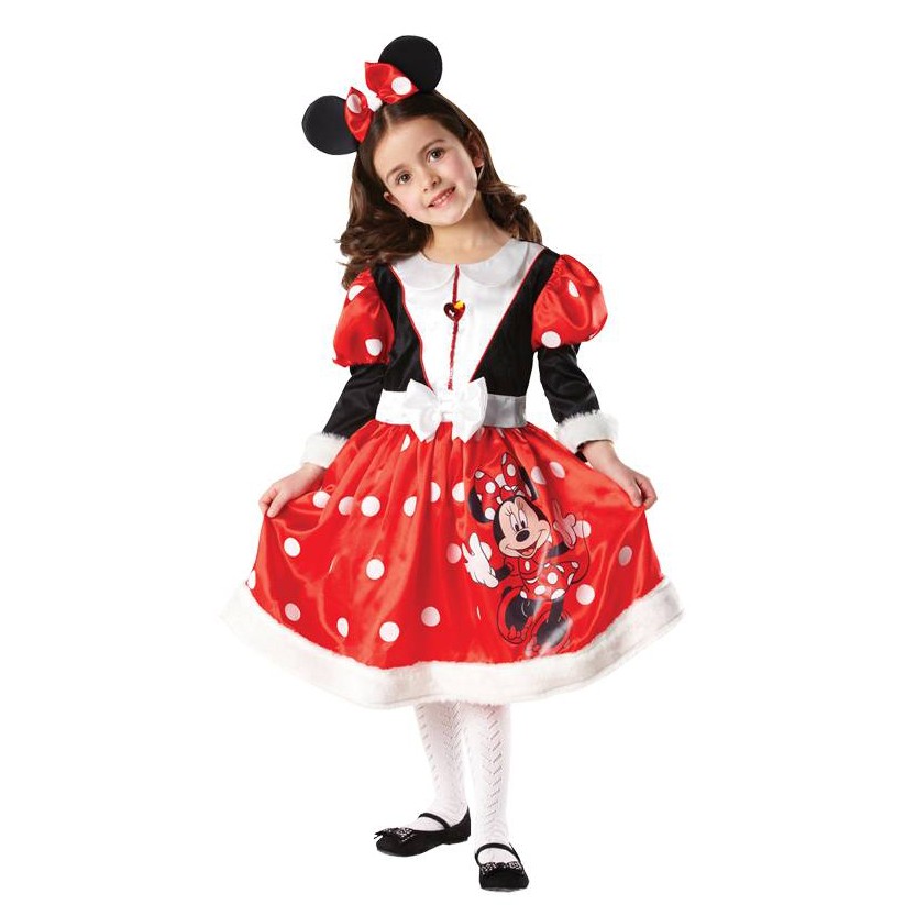 MINNIE MAUS Micky Mickey Minni Mouse Disnay Kostüm Damen Kinder